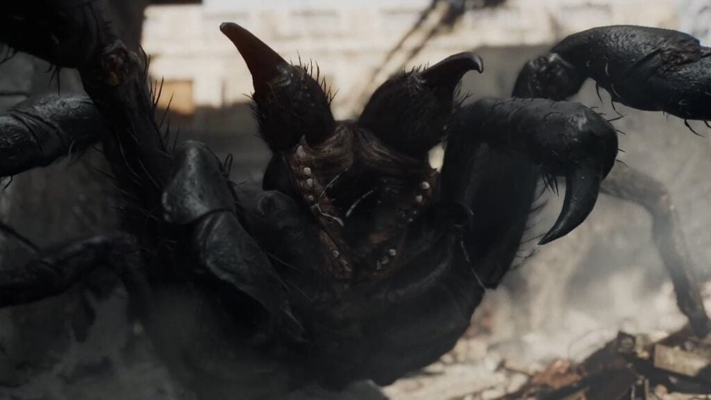 Laba-laba Resident Evil Requiem