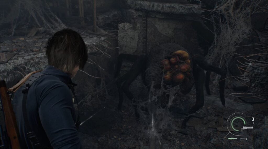 Laba-laba Resident Evil Requiem