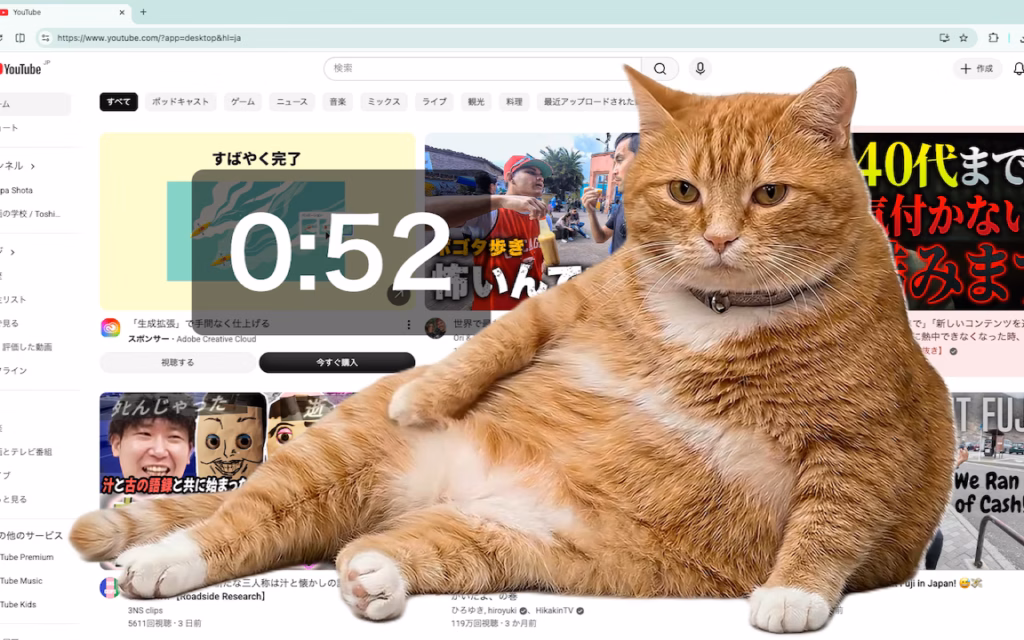 Browser Cat Keeper