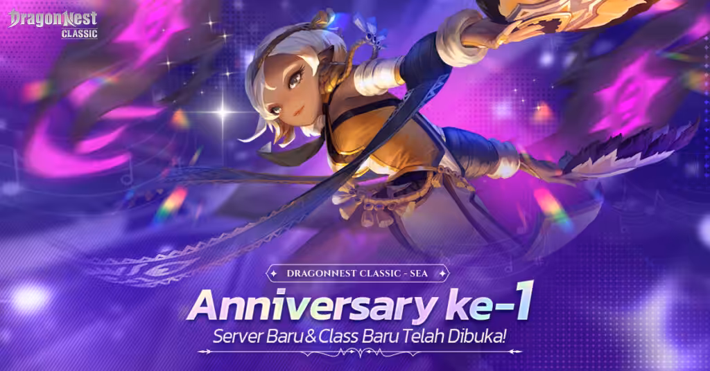Eyedentity Games Ungkap Update 1st Anniversary "Dragon Nest Classic" SEA dan Server Baru "Argenta" 5 Dragon Nest Classic
