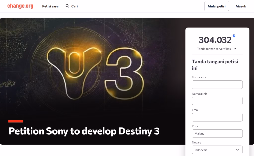Player Destiny 2 Berencana Rusak Server Game-nya untuk Menuntut Adanya Destiny 3 4 Destiny 2 Server