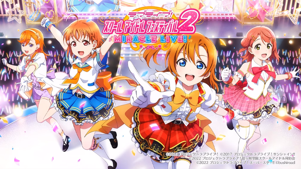 7 Game Live-Service Dengan Rekor Tutup Server Tercepat 2 Love Live School Idol Festival 2