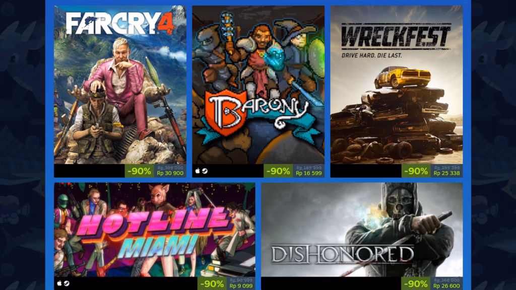 100+ Rekomendasi Steam Summer Sale 2026 Terbaik Mulai dari Rp 9 Ribuan! 5 Steam Summer Sale 2026