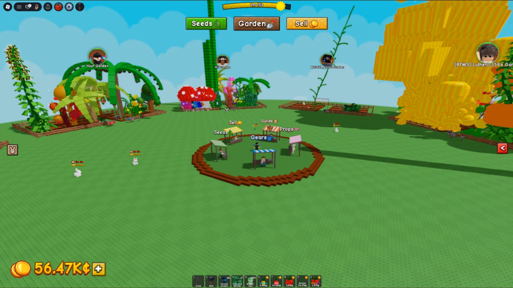 Grow A Garden 2 dan Grow A Garden 1, Apa Saja Perbedaannya? 2 Base Kini Melingkar