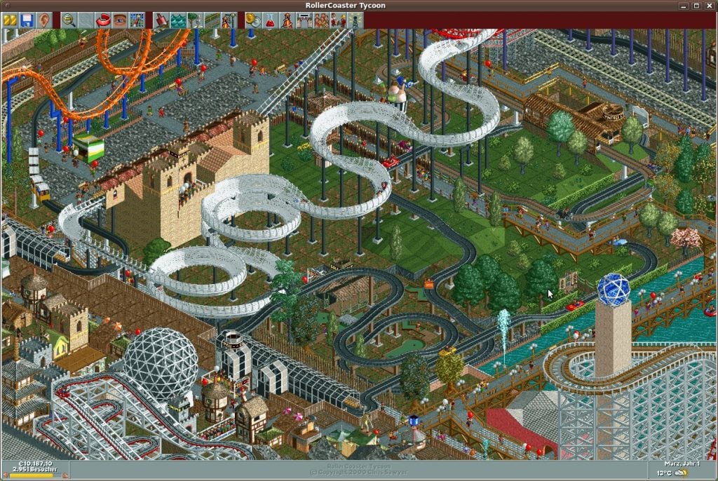 RollerCoaster Tycoon 4