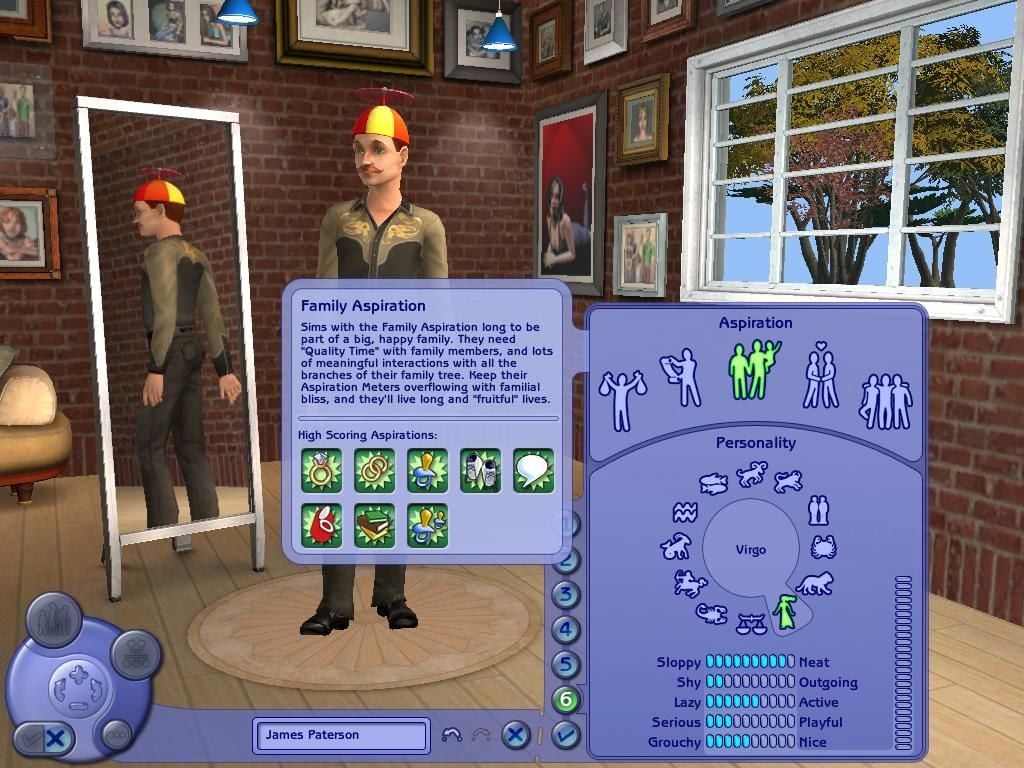 85639 the sims 2 windows screenshot each sim needs a different aspiration