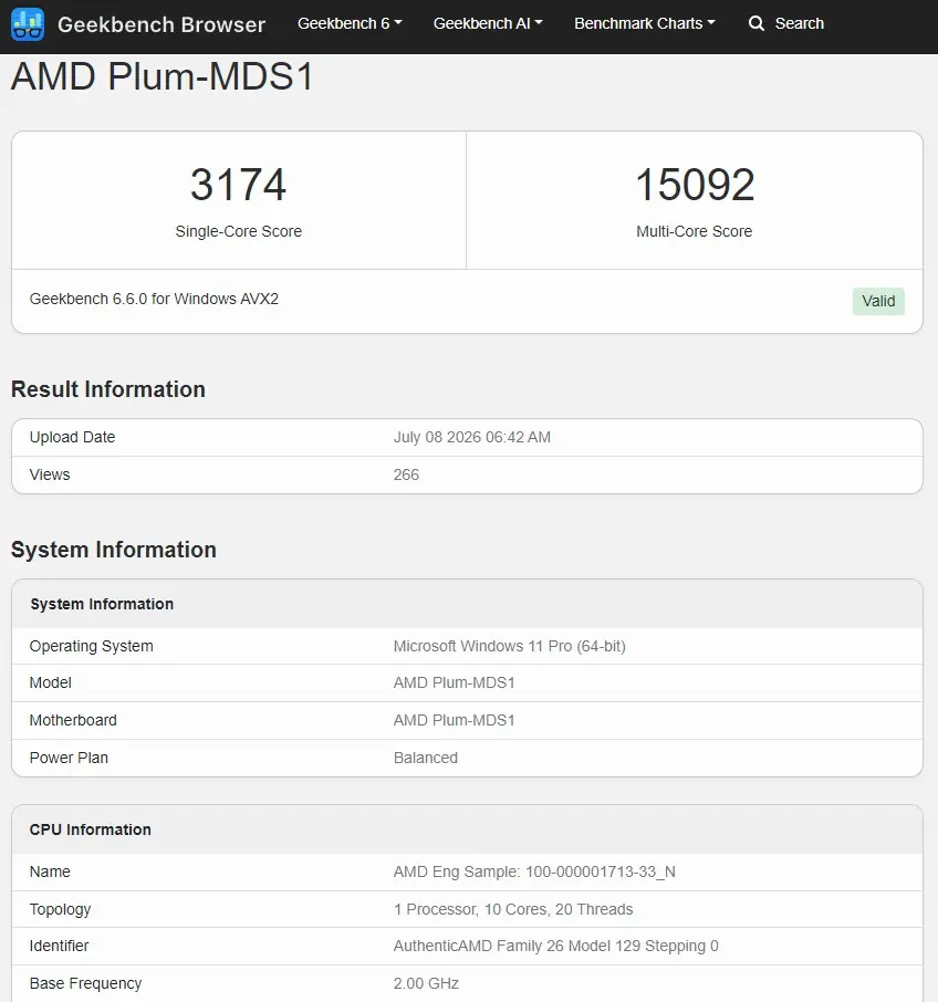 Performa Prosesor AMD Zen 6 Bocor di Geekbench, Jauh Lebih Bertenaga! 4 Geekbench Amd Medusa Point