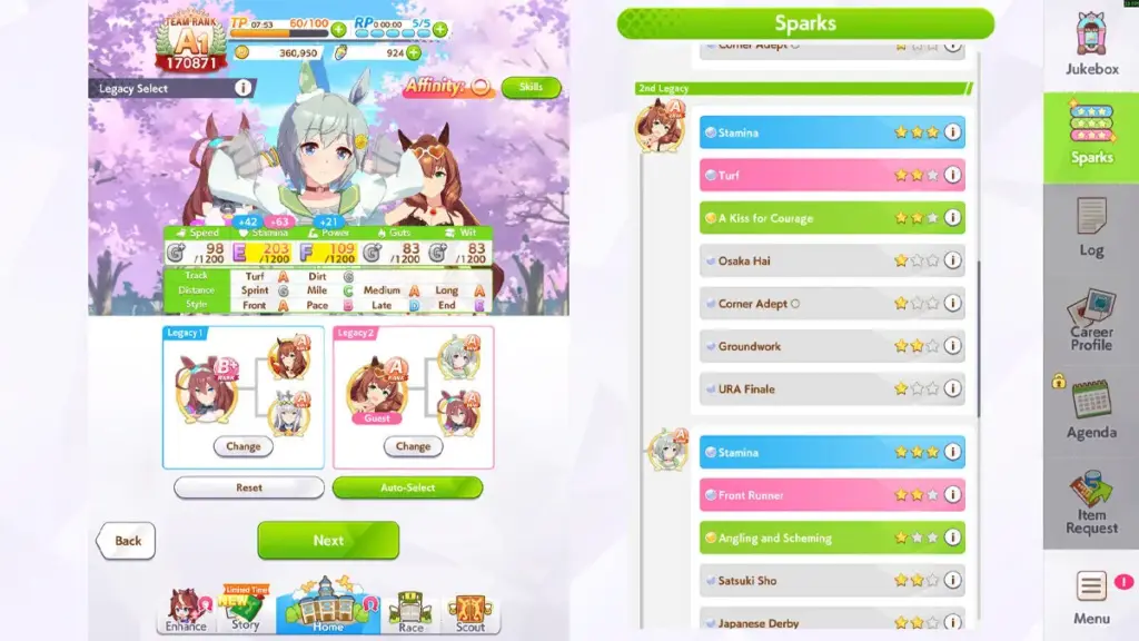 Cara Memaksimalkan Spark Legacy Umamusume Pretty Derby 2 Cara Memaksimalkan Spark Legacy Umamusume