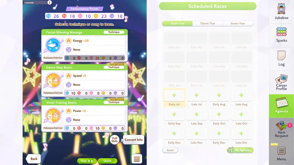 9 Tips Skenario Our Grand Concert Umamusume Pretty Derby 7 Optimalkan Pemilihan Teknik