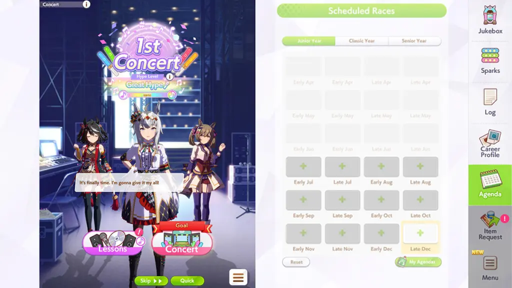 9 Tips Skenario Our Grand Concert Umamusume Pretty Derby 9 Simpan Lagu Sebelum Konser