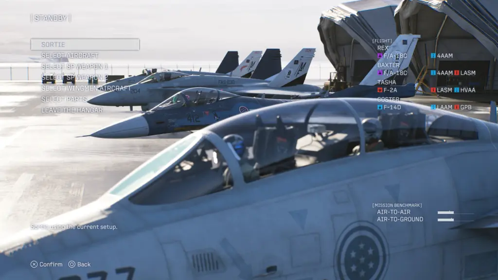 Spesifikasi Ace Combat 8