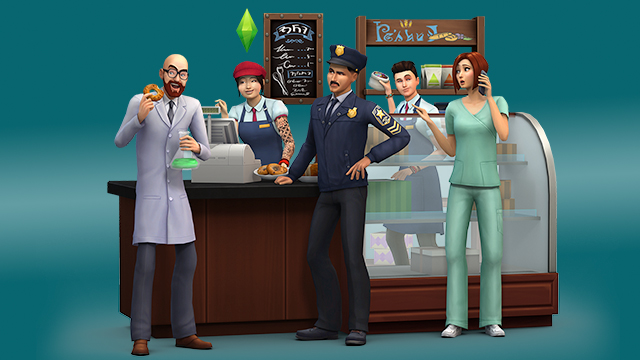 Hasil gambar untuk The sims 4 work