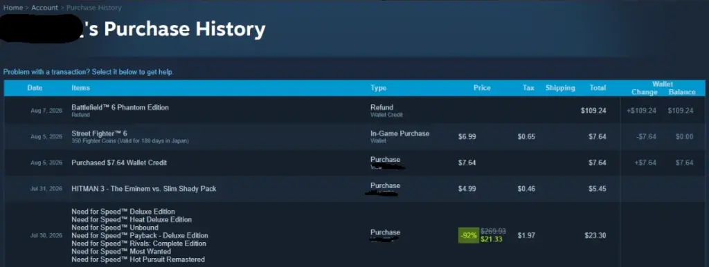 Battlefield 6 Refund