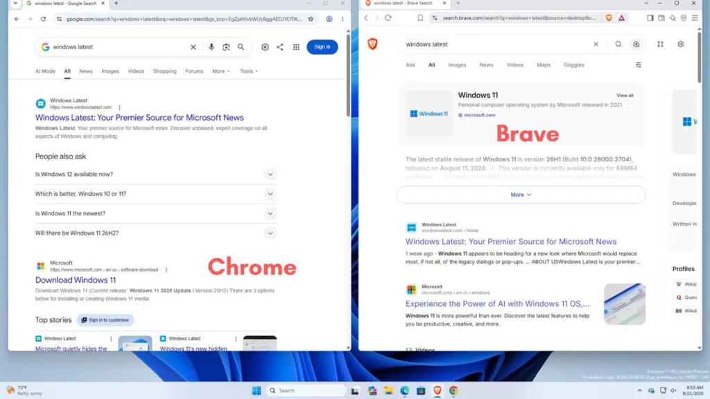 Microsoft Vs Google Search Engine 2026